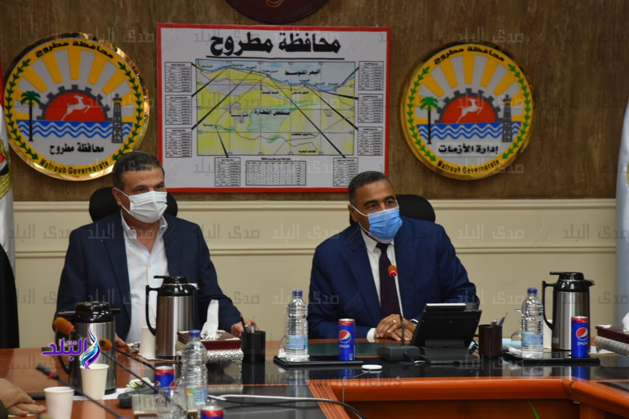  اللواء خالد شعيب محافظ مطروح