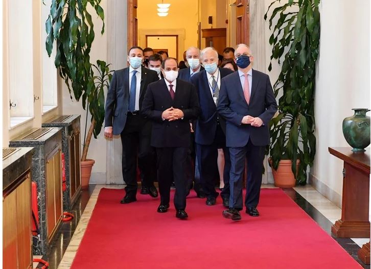 مغادرة الرئيس السيسي