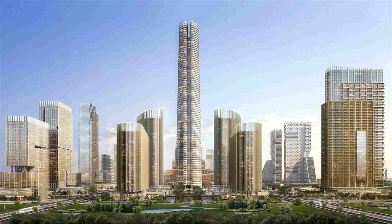 البرج الإيقونى بالعاصمة الإدارية الجديدة 