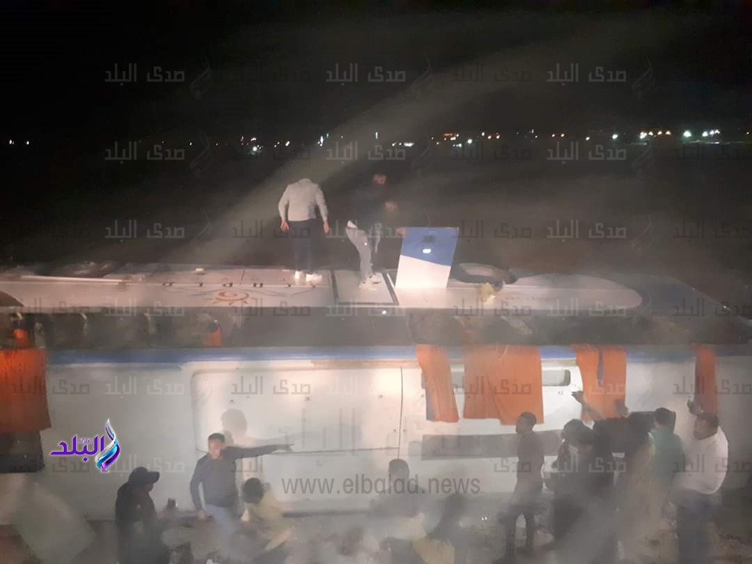 انقلاب اتوبيس قنا