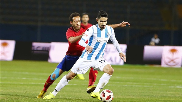 محمد فاروق في مباراة سابقة أمام الأهلي 