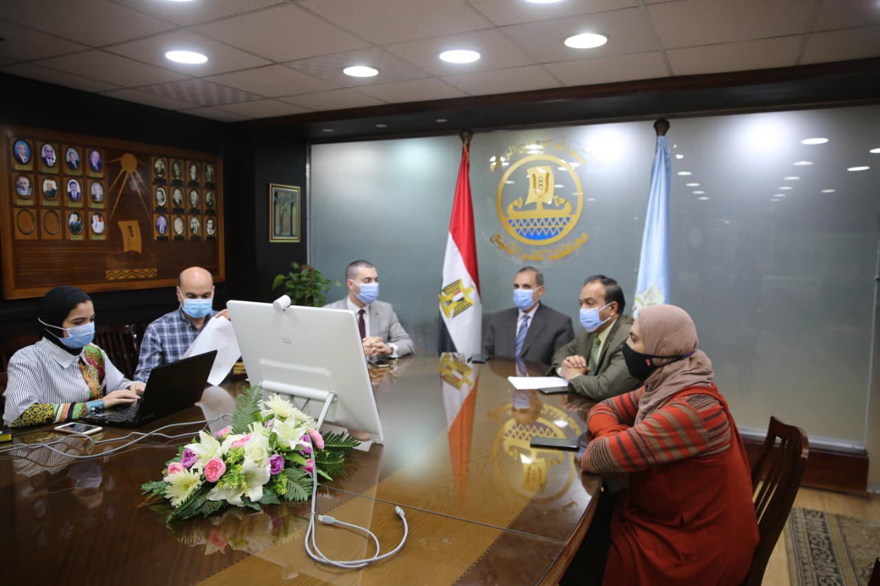 اجتماع محافظ كفر الشيخ لمناقشة الاشتراطات البنائية