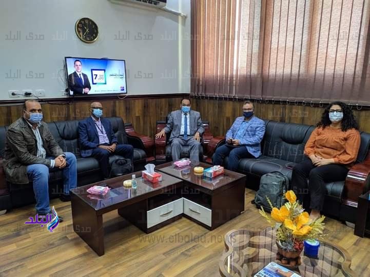 جانب من الاستقبال  جانب من الاستقبال