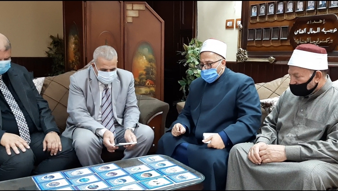 اجتماع وكيل وزارة الأوقاف بدمياط 