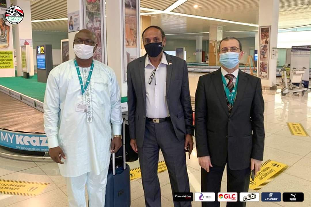 السفير المصري يستقبل بعثة المنتخب الوطني في توجو السفير المصري يستقبل بعثة المنتخب الوطني في توجو