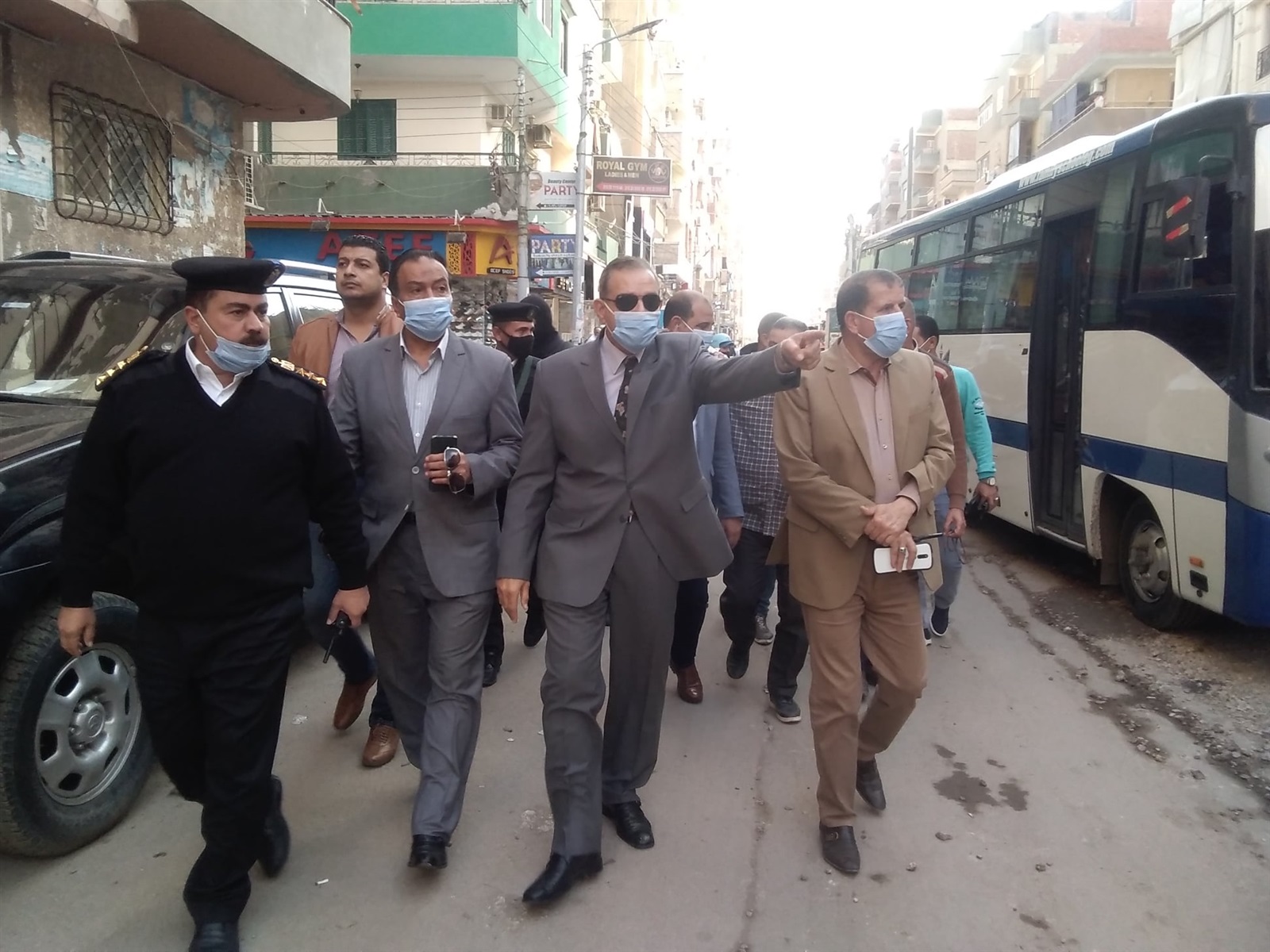 جولة محافظ كفر الشيخ