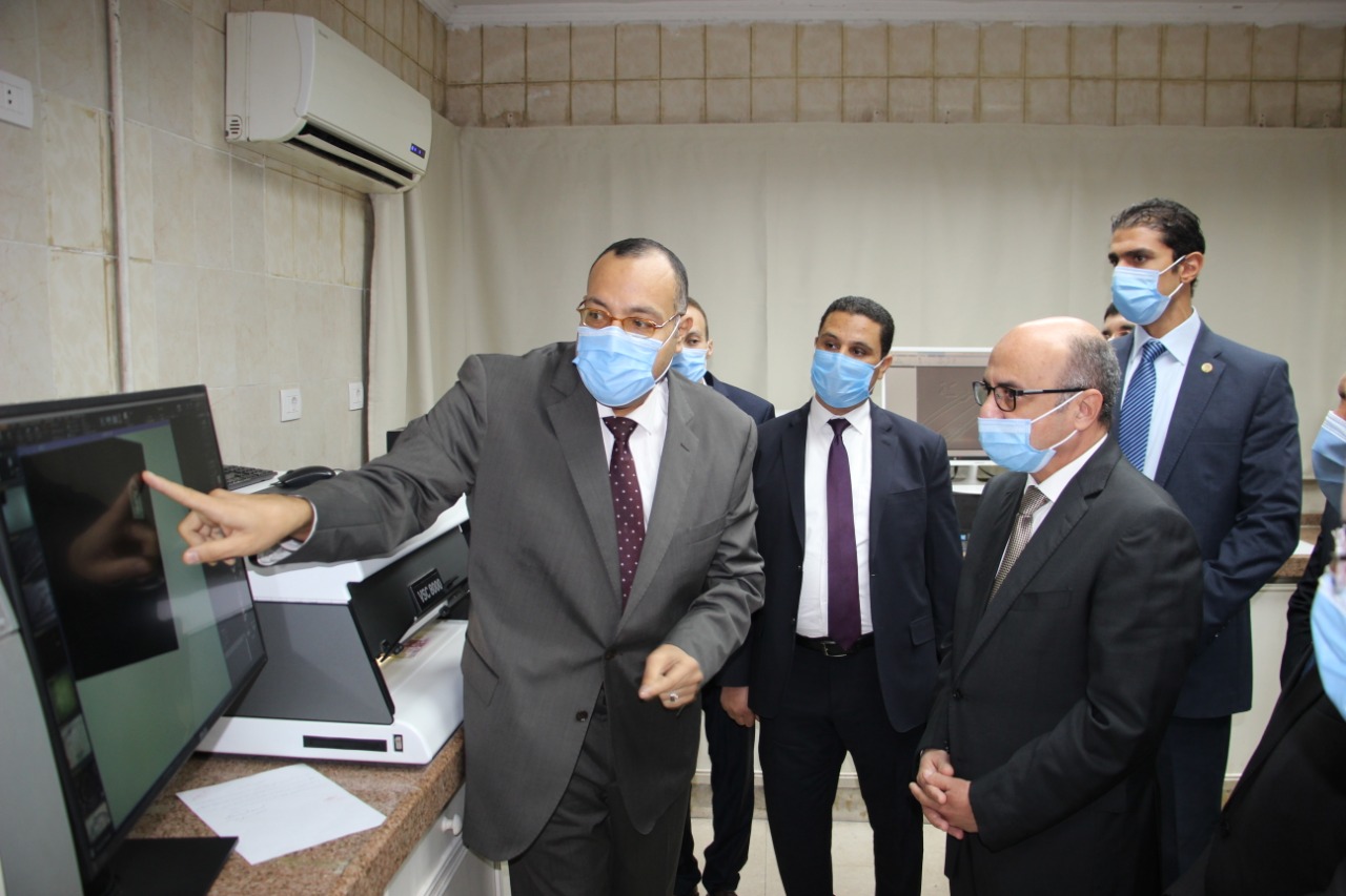 وزير العدل يتفقد أعمال تطوير مصلحة الطب الشرعي وزير العدل يتفقد أعمال تطوير مصلحة الطب الشرعي