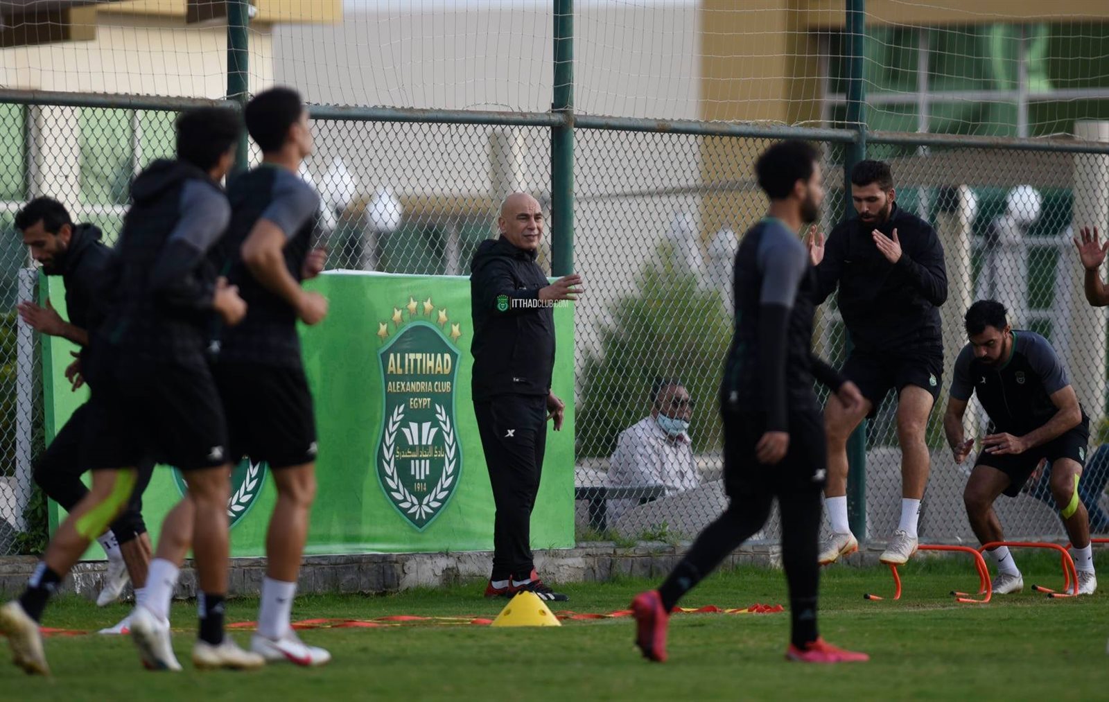 لاعبي الاتحاد السكندري 