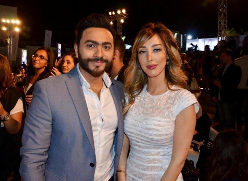 تامر حسني و بسمة بوسيل