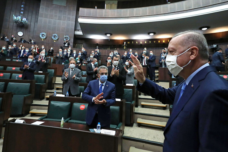 أردوغان يدعم الفوضى 