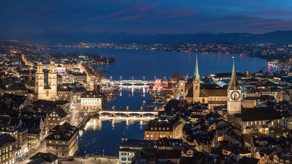 مدينة زيوريخ السويسرية
