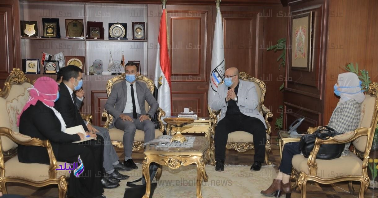 الدكتور محمد هاني غنيم محافظ بني سويف