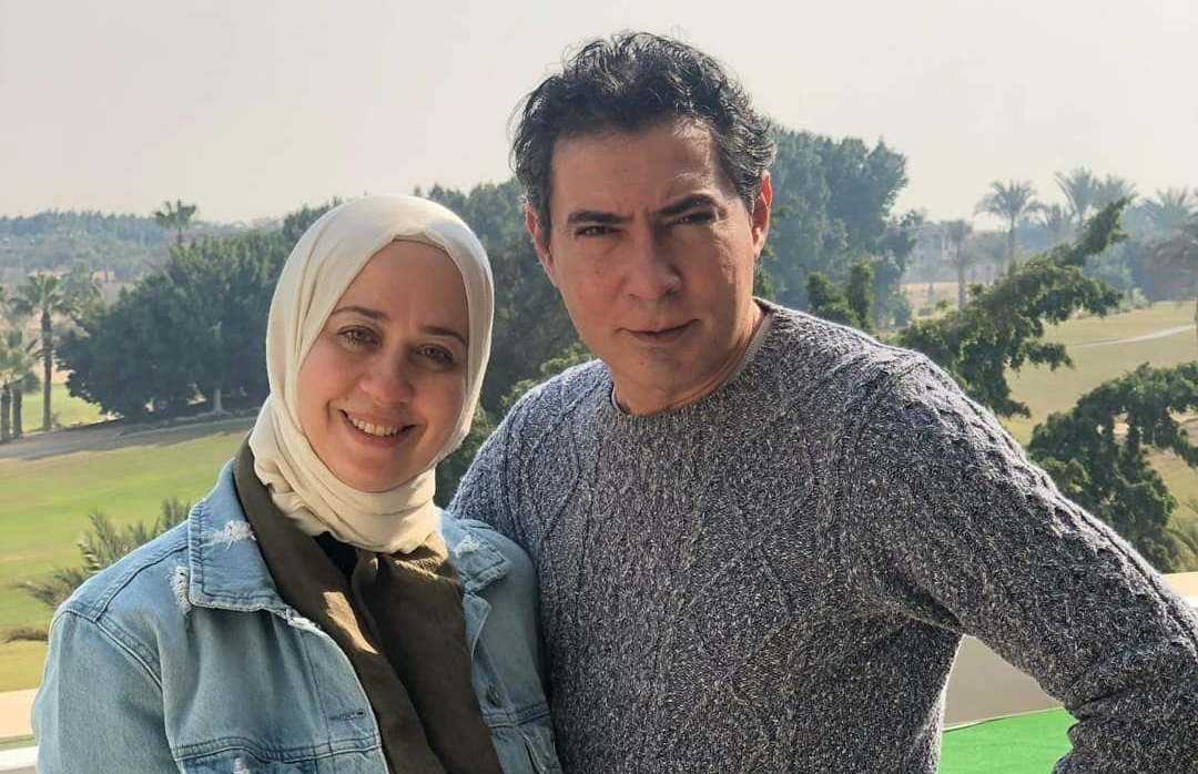 محمد بركات وزوجته