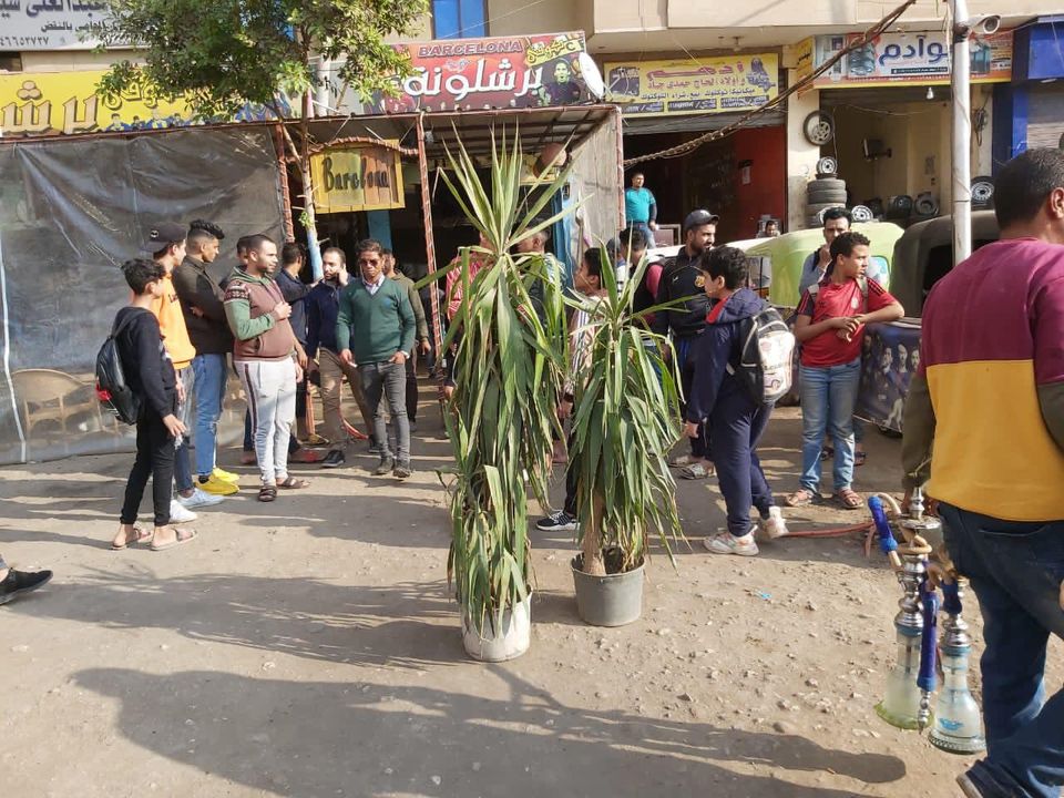 غلق 4 مقاهي وضبط 260 شيشة في حملة بشبرا الخيمة