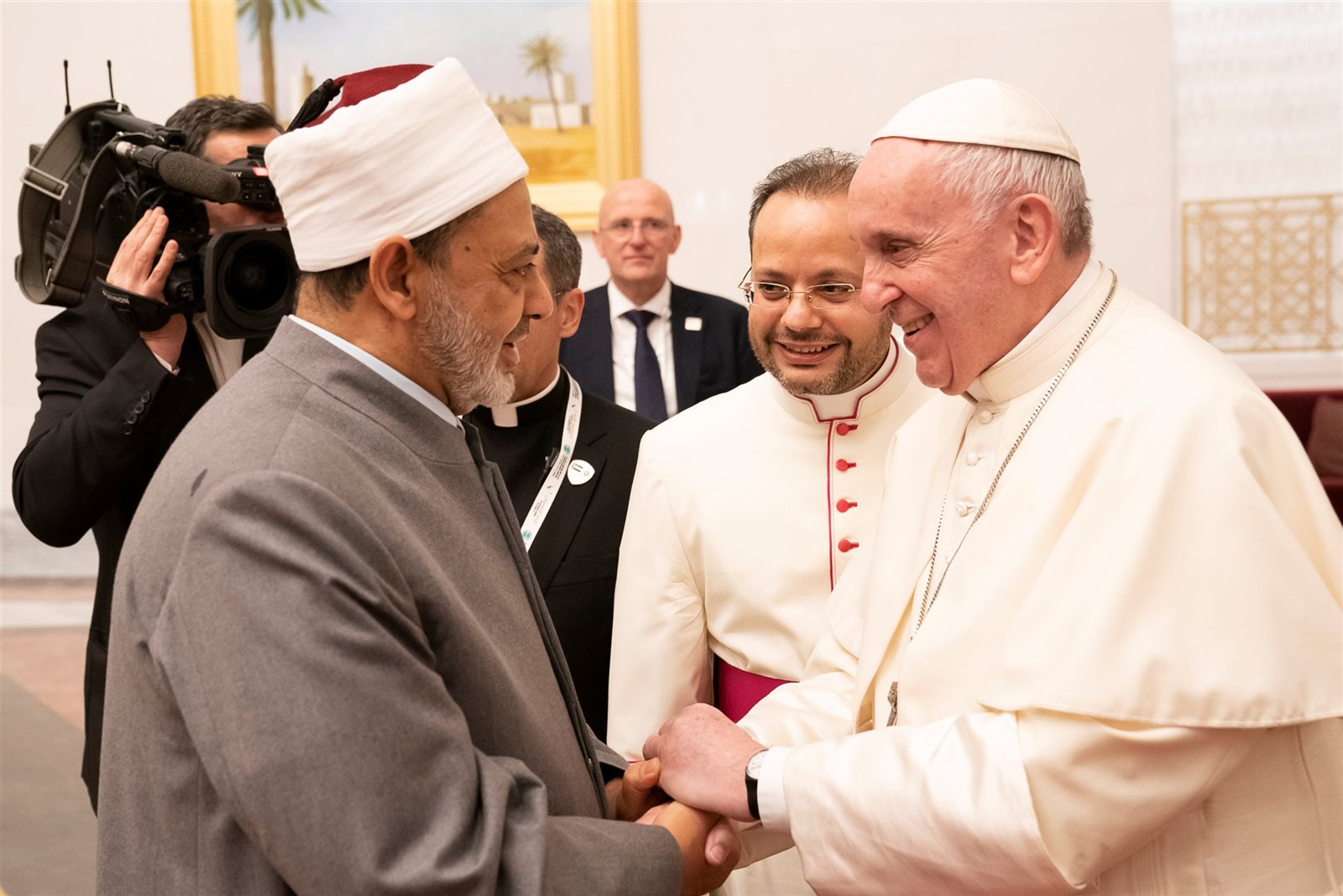 شيخ الأزهر وبابا الفاتيكان