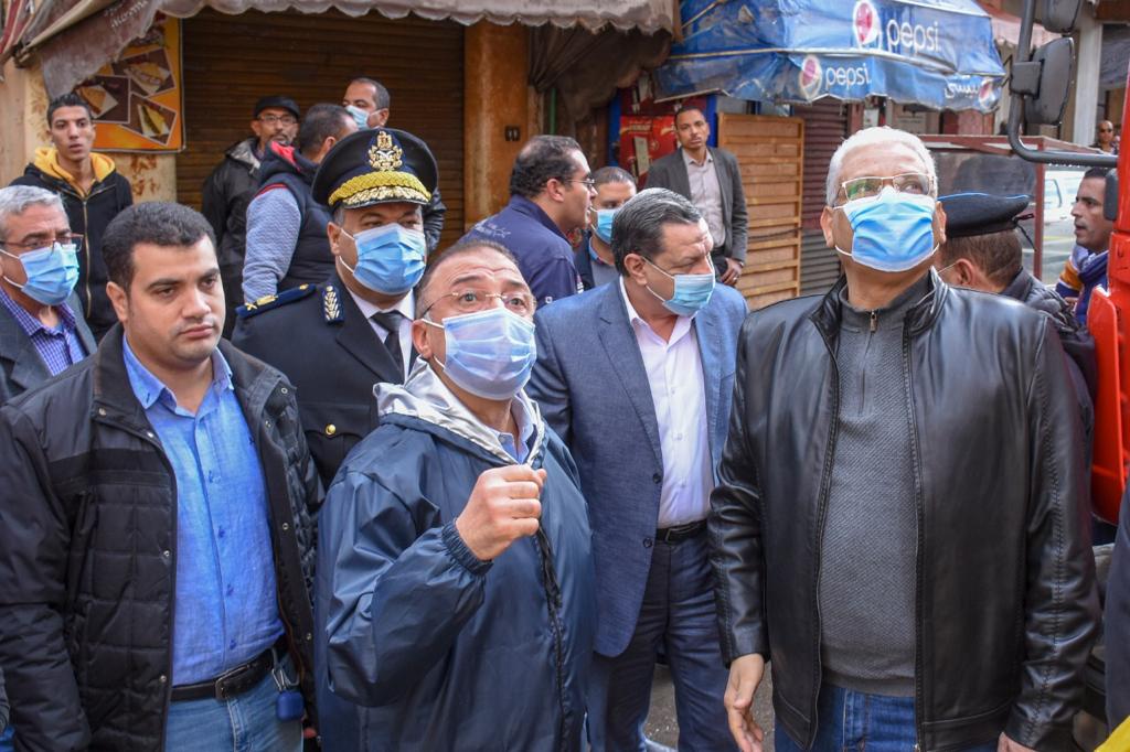 انهيار عقار الاسكندرية 