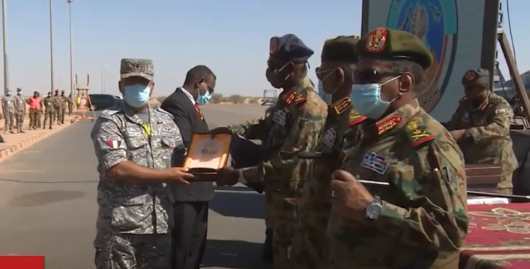 التدريب العسكري المشترك بين مصر والسودان 