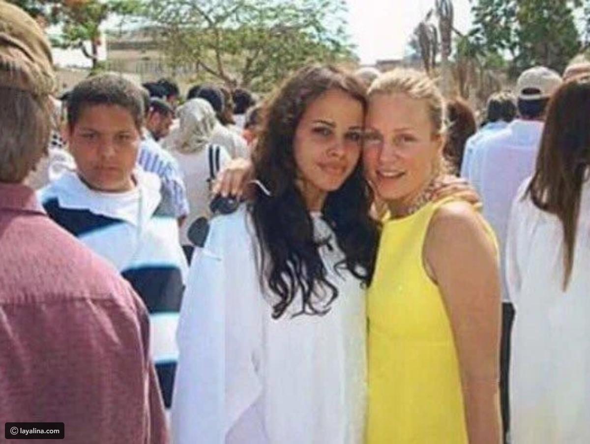 نور عمرو دياب ووالدتها شيرين رضا 