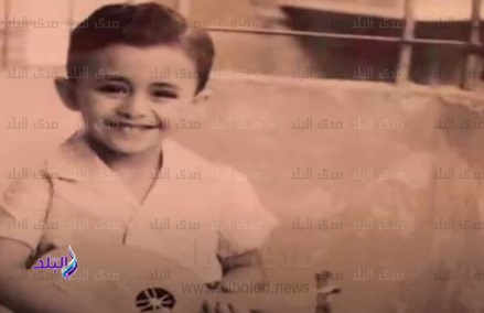 طارق شوقي في طفولته