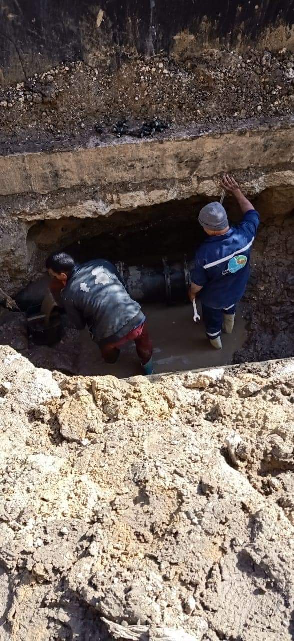 قطع المياه عن العمرانية الشرقية بالجيزة