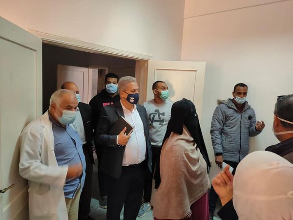 جولة وكيل الصحة بمطروح
