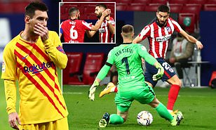 برشلونة ضد أتلتيكو مدريد