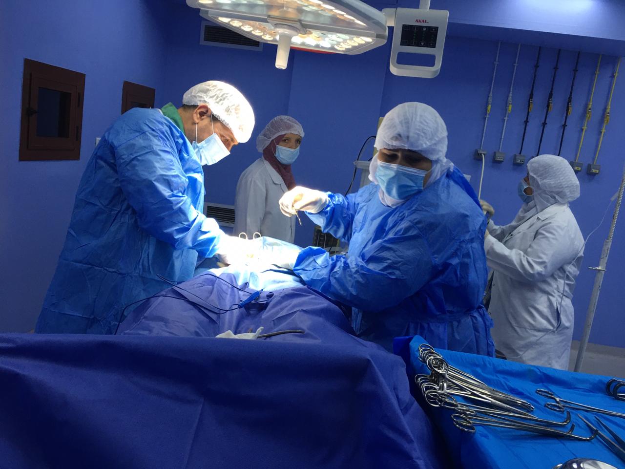 إجراء عملية جراحية 