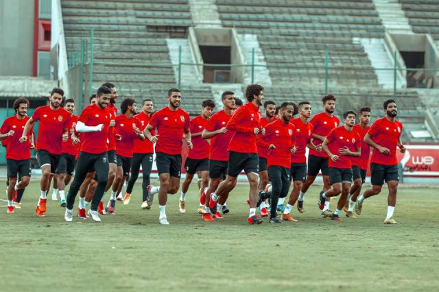 تدريبات الأهلي