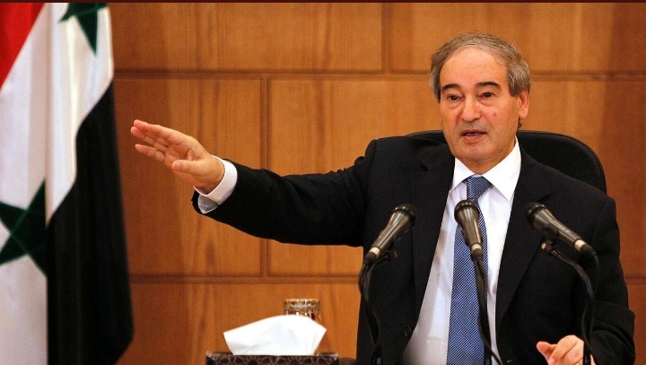 وزير الخارجية السوري 