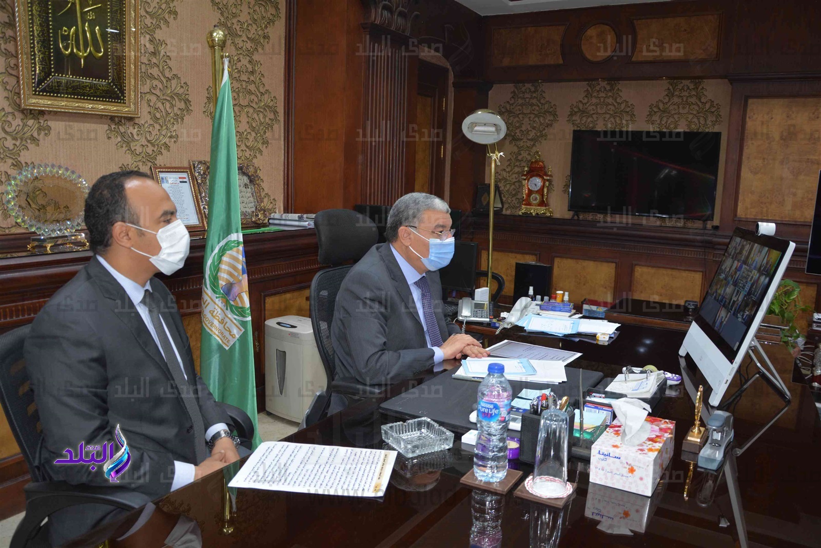 اللواء أسامة القاضي محافظ المنيا