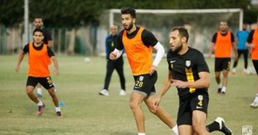 هيثم الجوينى من تدريبات المقاولون 