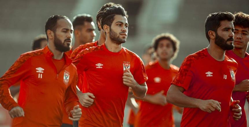 وليد سليمان فى تدريب الأهلى 