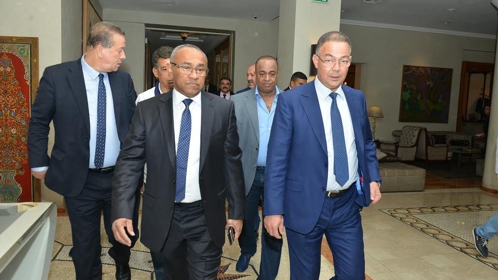 أحمد أحمد وفوزي لقجع
