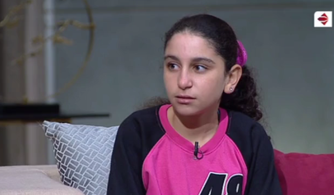 الطفلة نور سائقة التوك توك 