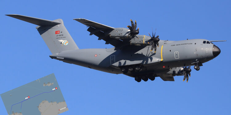 تركيا ترسل 3 طائرات شحن عسكرية إلى غرب ليبيا