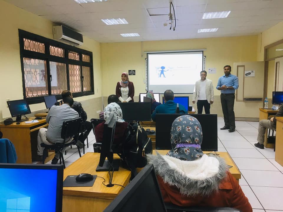 ورشة عمل حول الحوسبة السحابية بمركز التكنولوجيا بالأزهر