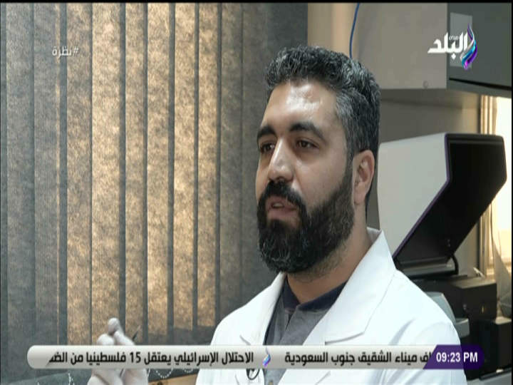 رابح الشيشيني أستاذ مساعد الفيروسات بالمركز القومي للبحوث 