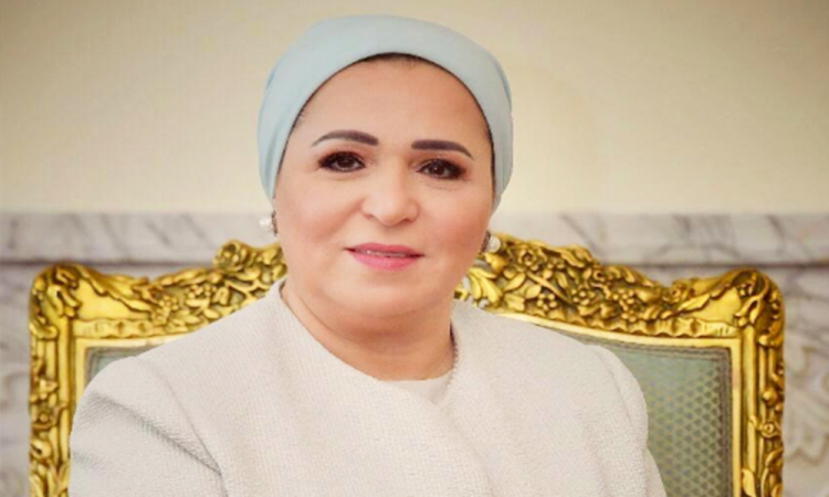 انتصار السيسى - قرينة الرئيس عبد الفتاح السيسى 