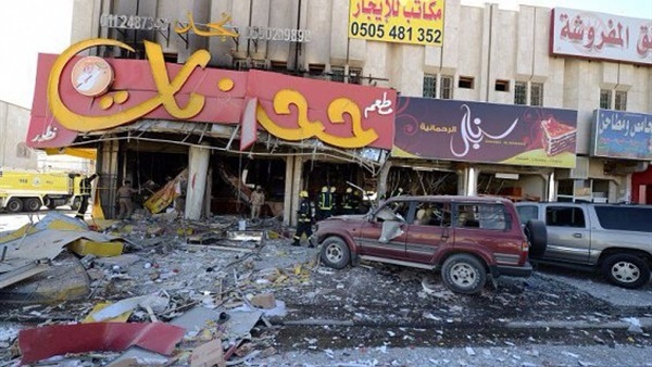 انفجار فى الرياض يقتل شخص ويصيب 6 آخرين 