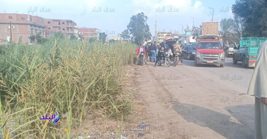 موقع حادث التصادم