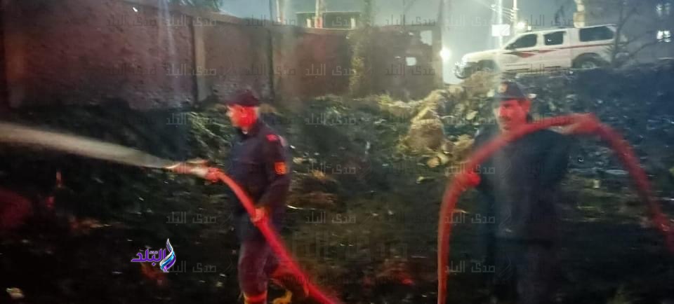 موقع الحريق
