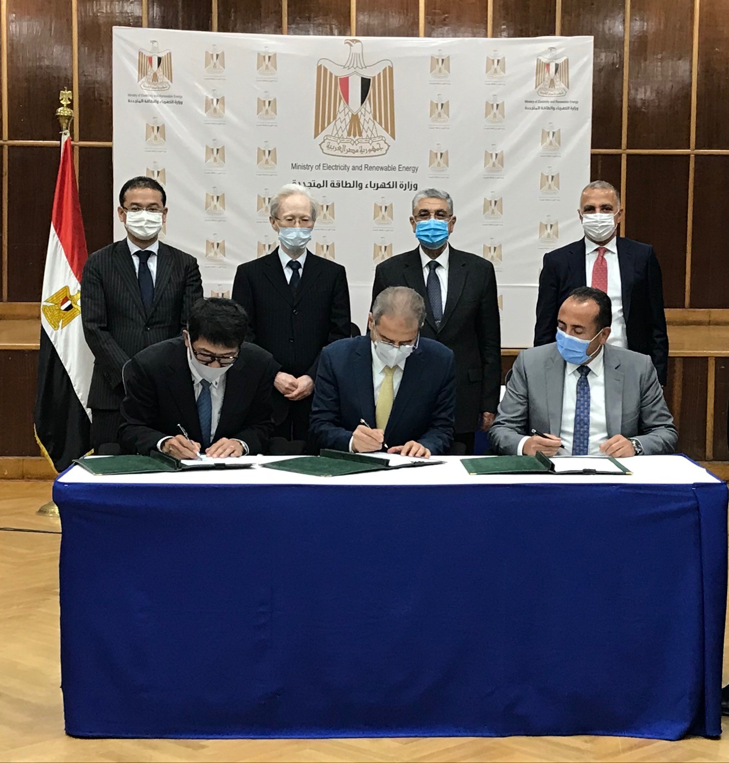 جانب من مراسم التوقيع