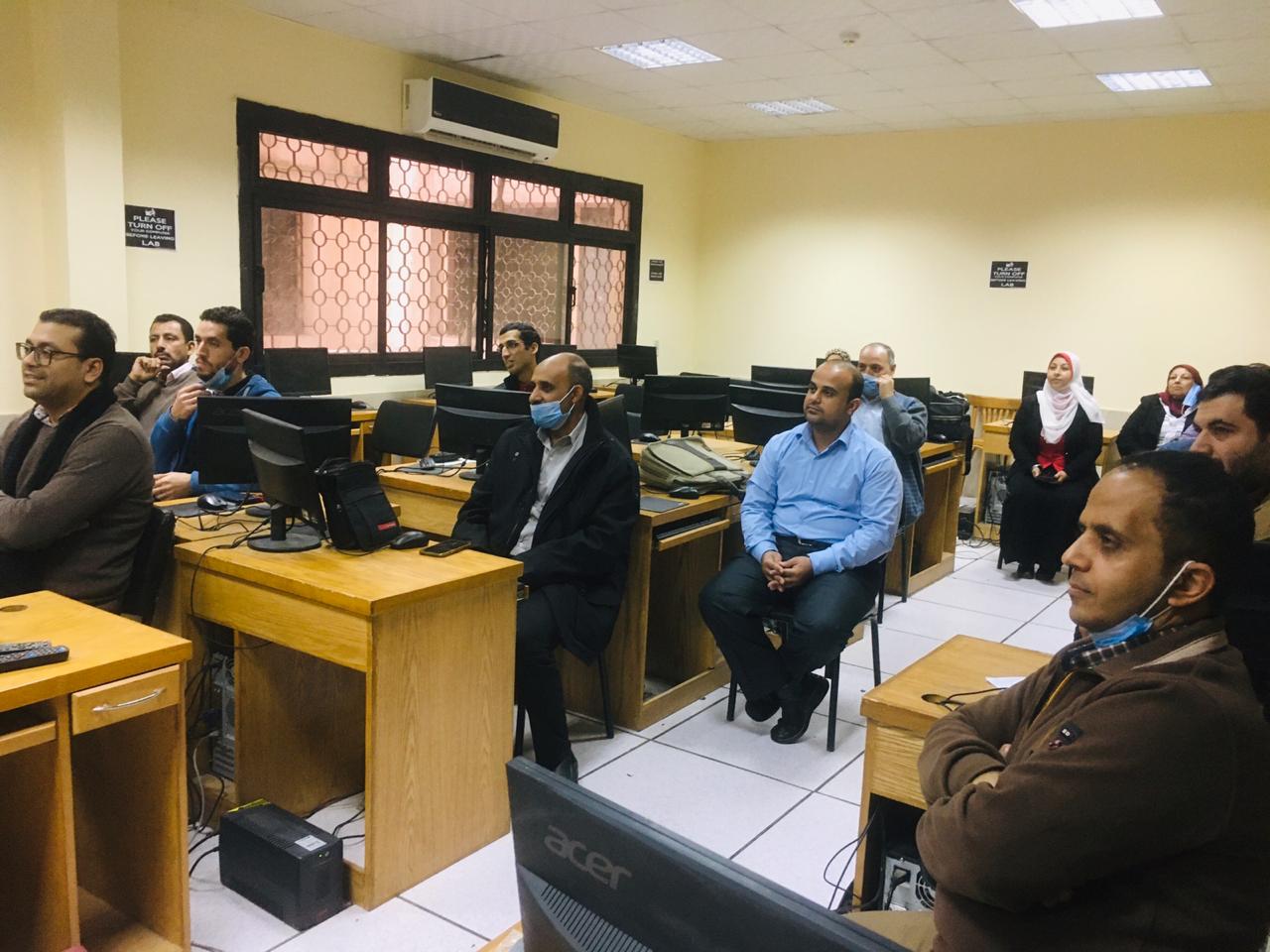 جامعة الأزهر تنظم دورة تدريبية حول التعليم الإلكتروني 