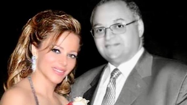 سوزان نجم الدين وزوجها الراحل