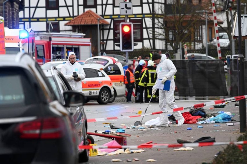 قتلى وجرحى جراء حادث دهس في مدينة ترير الألمانية