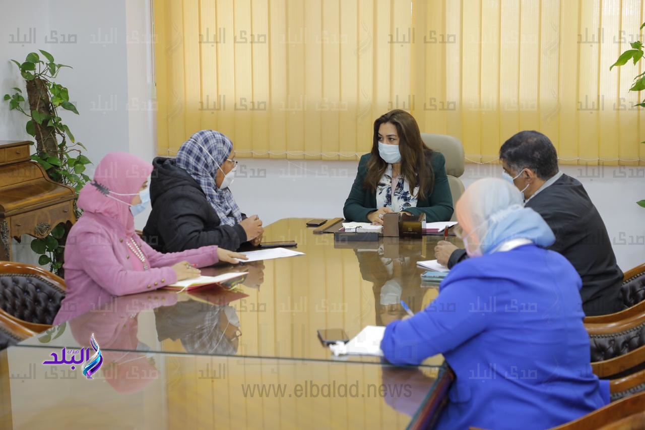  الدكتورة منال عوض محافظ دمياط