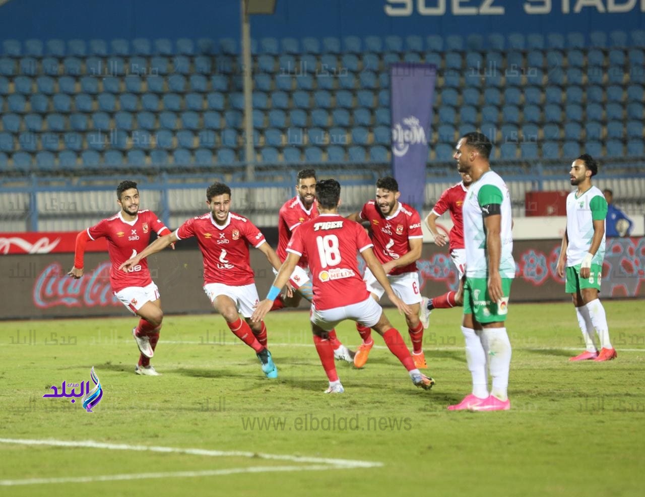 هدف الاهلي الثاني فى مرمى الاتحاد السكندري