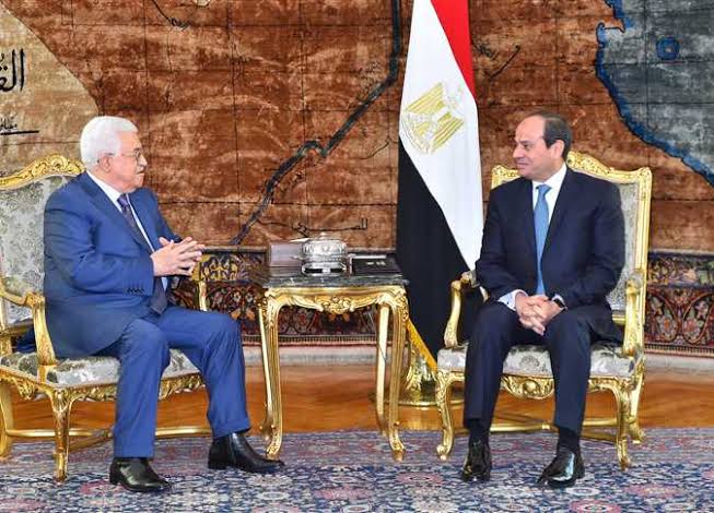 السيسي وابو مازن 