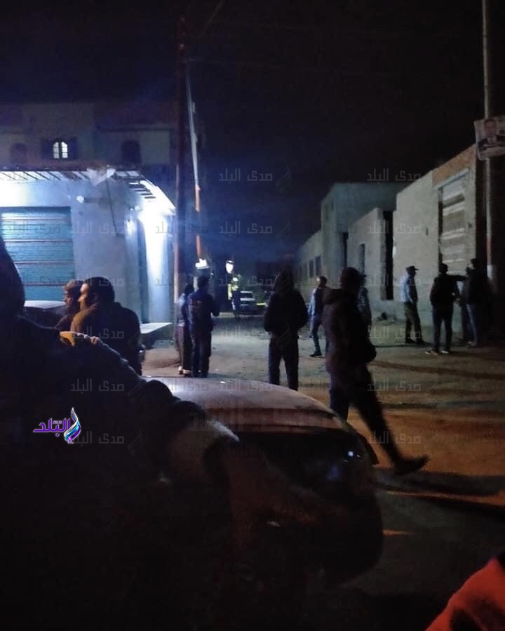الاجهزة الامنية أثناء القبض علي مدعى النبوه