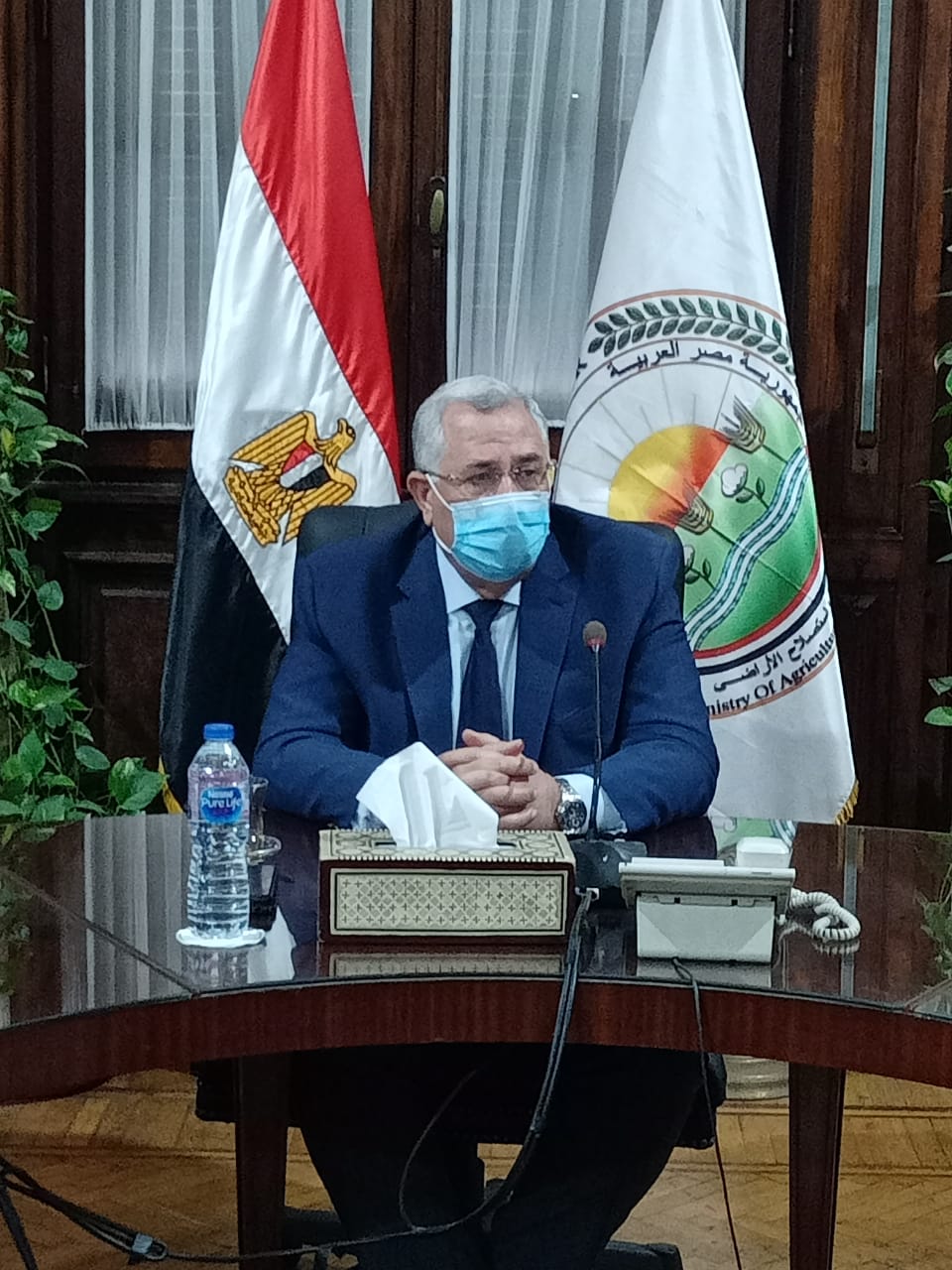 السيد القصير -  وزير الزراعة واستصلاح الأراضى